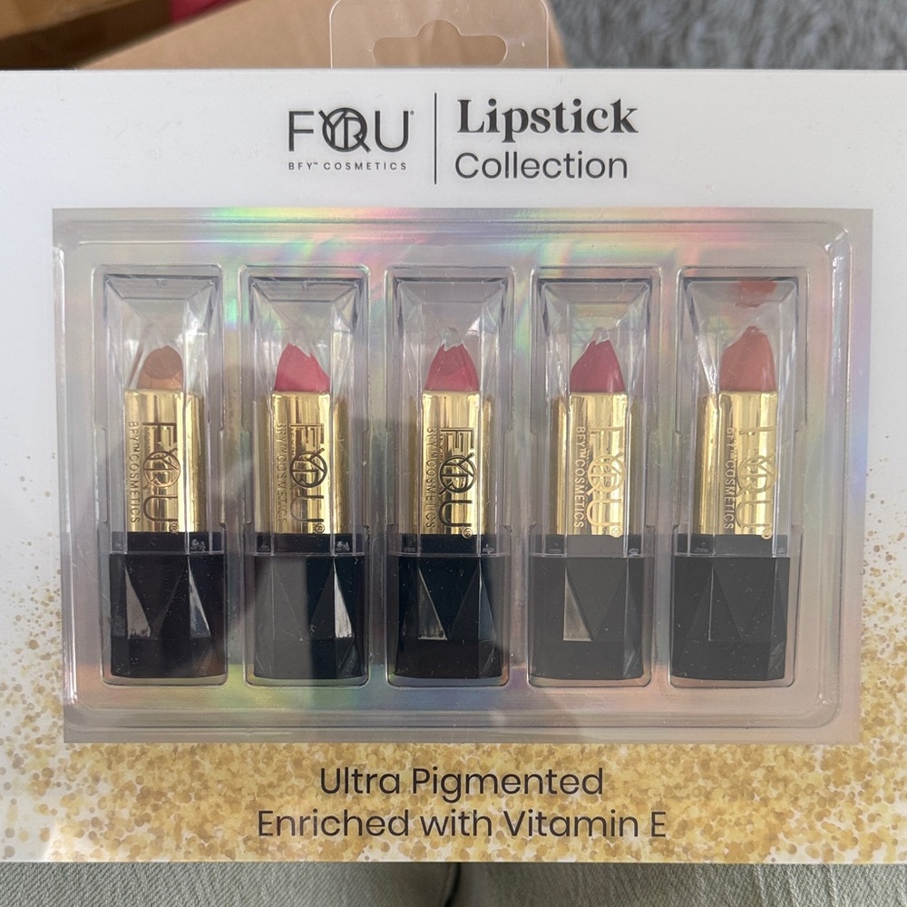Lipstick Set - Vibrant Pink and Red Shades